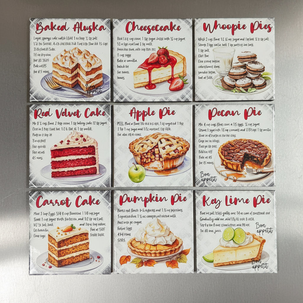 Recipe Magnets